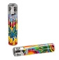 Preview: Clipper Plastic JETFLAME Feuerzeuge groß, 48er Display, MAZED LEAVES - Black Cap